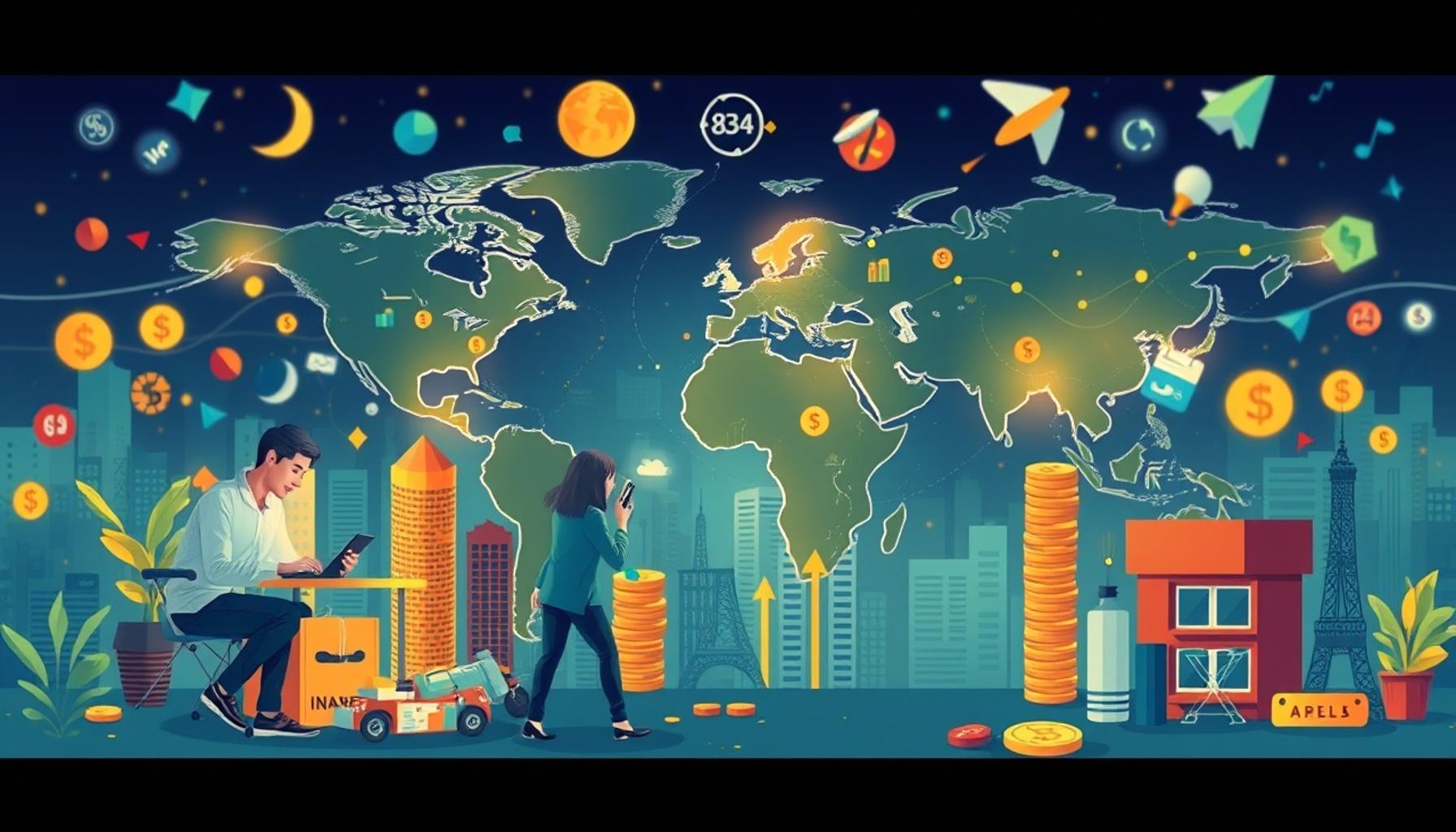 The Impact of Global Connectivity on Remote Work Relationships